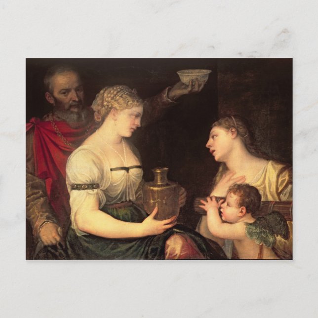 Allegory of Married life Postcard (Front)