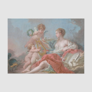 Allegory of Music by Francis Boucher Tissue Paper