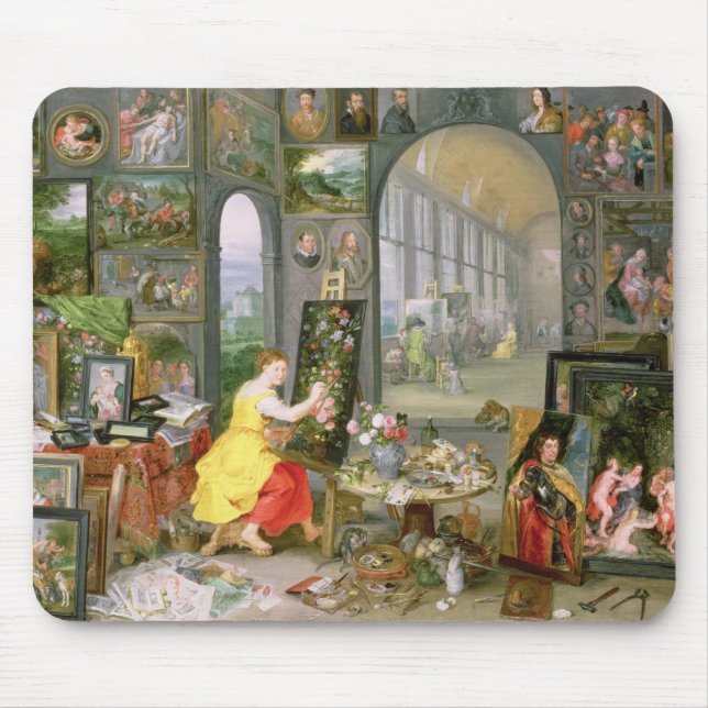 Allegory of Painting 2 Mouse Pad (Front)