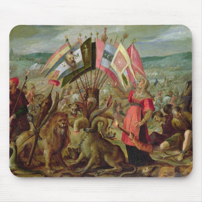 Allegory of the Turkish Wars Mouse Pad (Front)