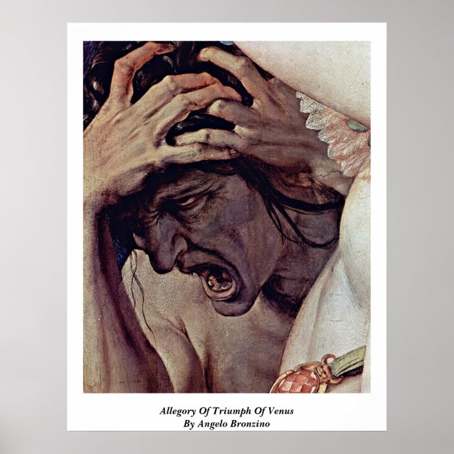 Allegory Of Triumph Of Venus By Angelo Bronzino Poster (Front)