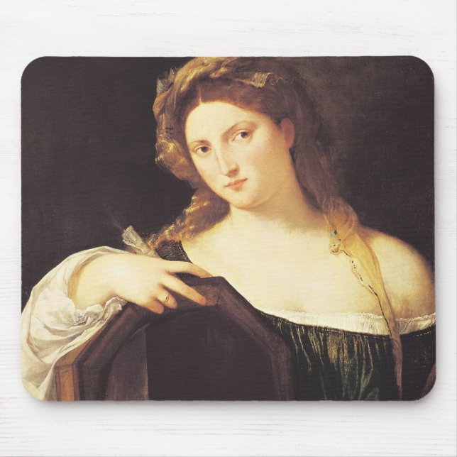 Allegory of Vanity Mouse Pad (Front)
