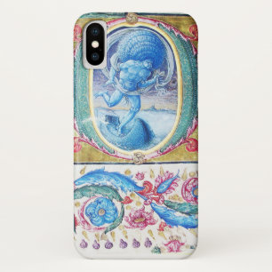 ALLEGORY OF WIND ANTIQUE FLORAL MINIATURE MONOGRAM Case-Mate iPhone CASE