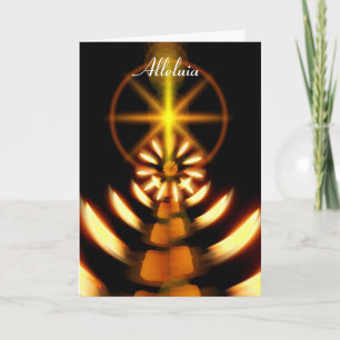 Alleluia Easter Holiday Card