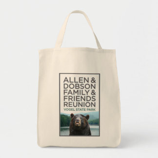 Allen & Dobson Reunion - - Grocery Tote Bag