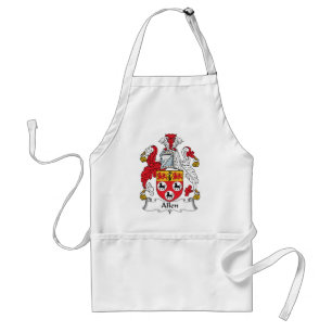 Allen Family Crest Standard Apron