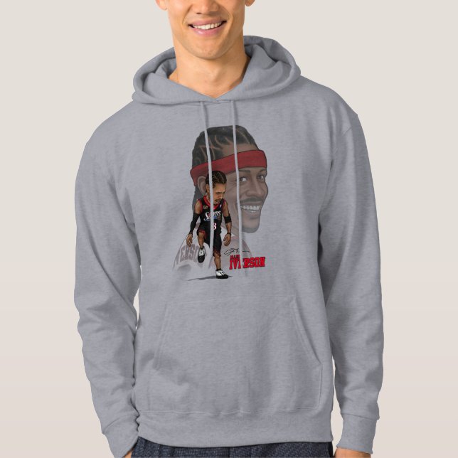 Allen Iverson Caricature Hoodie (Front)