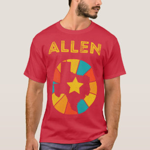 Allen Texas Vintage Distressed Souvenir 1 T-Shirt
