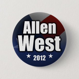 Allen West 2012 6 Cm Round Badge