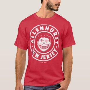 Allenhurst New Jersey Circle White T-Shirt
