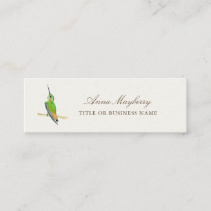 Allen's Hummingbird Mini Business Card