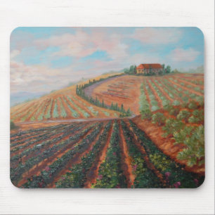 Allen's Tuscan Vineyard Mouse Pad
