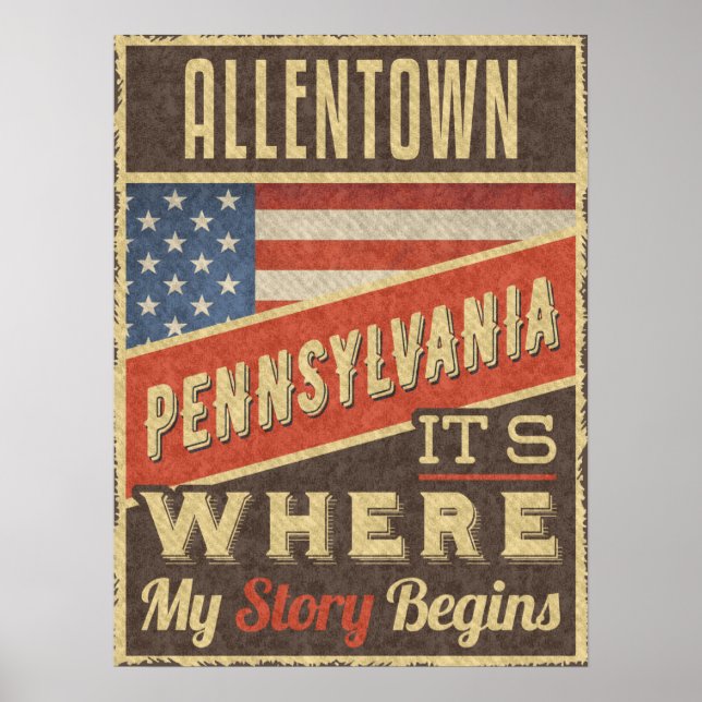 Allentown Pennsylvania Poster (Front)