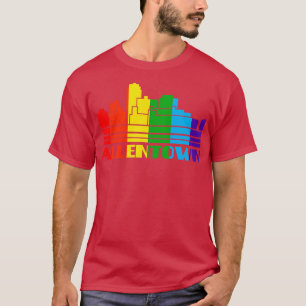 Allentown Pride Allentown LGBT Gift LGBTQ Support T-Shirt