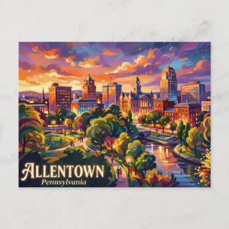 Allentown USA Postcard
