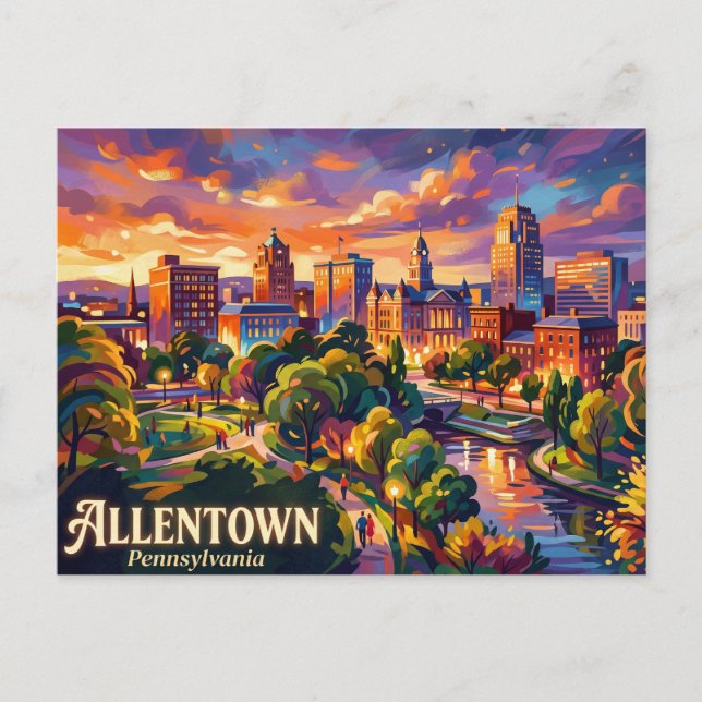 Allentown USA Postcard (Front)