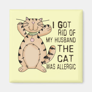 Allergic Cat Magnet