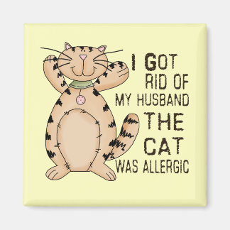 Allergic Cat Magnet