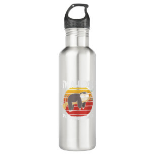 Allergic To Mornings Sloth Animal Sloths Lover Vin 710 Ml Water Bottle