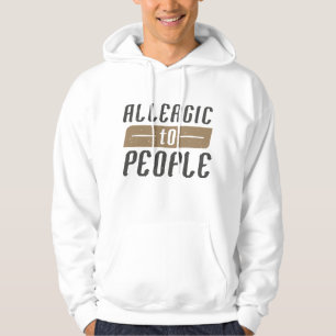 Allergic To People Hoodie