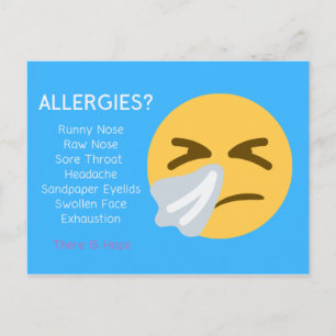 Allergies Shaklee Postcard