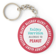 Allergy Alert Customised Kids School