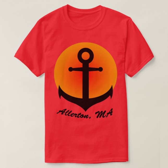 Allerton Massachusetts  T-Shirt (Design Front)