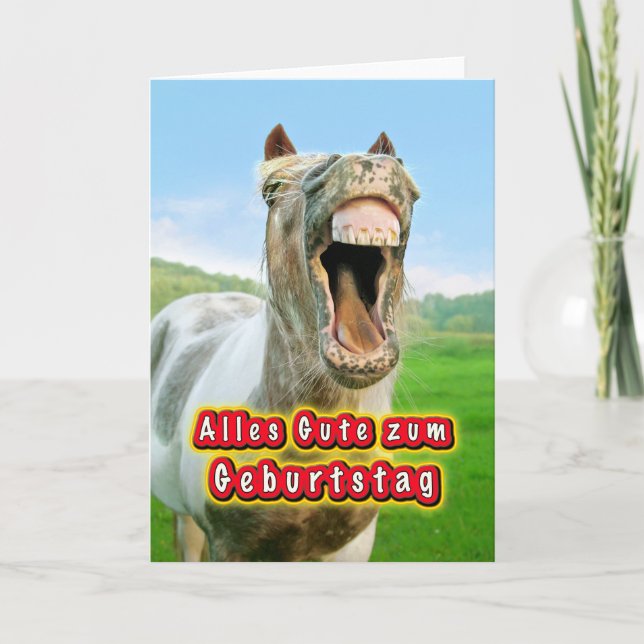 Alles Gute zum Geburtstag Card (Front)