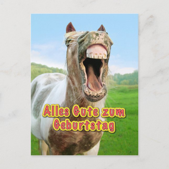 Alles Gute zum Geburtstag Postcard (Front)
