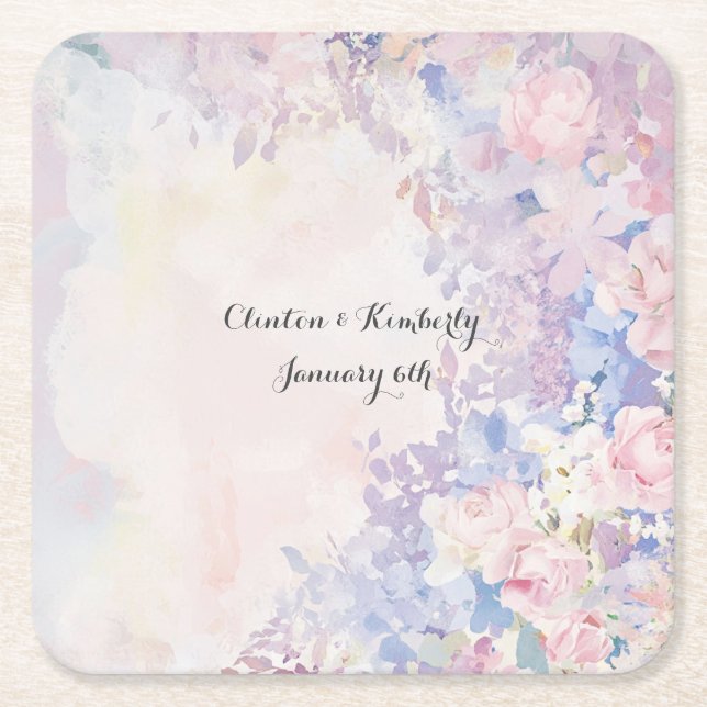 Allessandra Paper Coaster Customisable (Front)