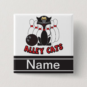 Alley Cats Bowling Pin   Personalise