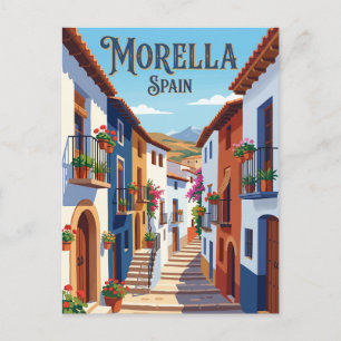 Alley in Morella, Spain Spain Postcard