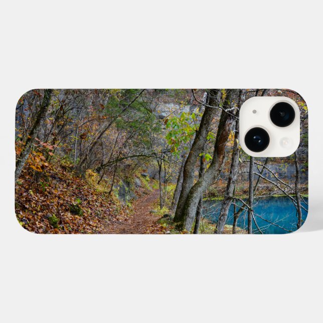 Alley Mill Autumn Walk Case-Mate iPhone Case (Back (Horizontal))