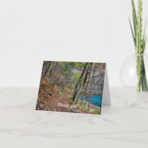 Alley Mill Autumn Walk Thank You Card