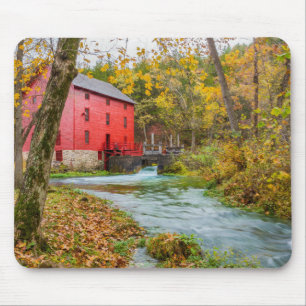 Alley Mill In Autumn Mouse Pad