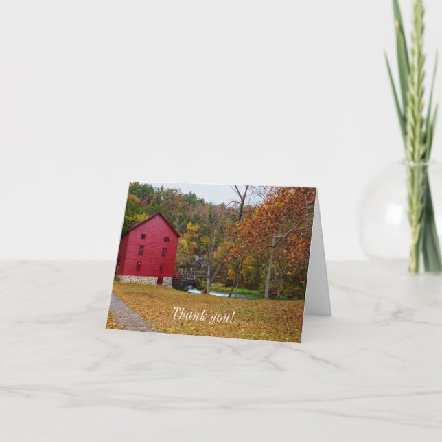 Alley Roller Mill Thank You Card (Front)