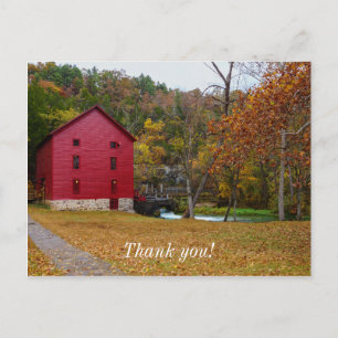 Alley Roller Mill Thank You Postcard