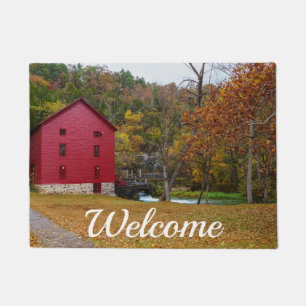 Alley Roller Mill Welcome Doormat