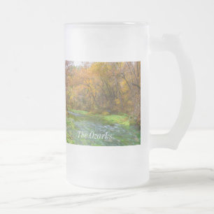 Alley Spring Autumn Water Frosted Glass Beer Mug