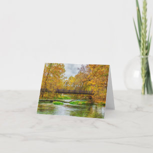 Alley Spring River Thank You Card