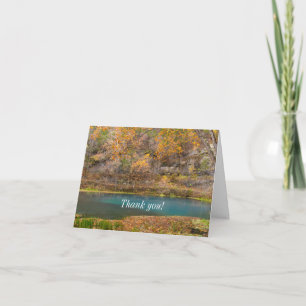 Alley Spring View Thank You Card
