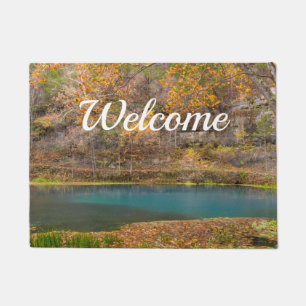 Alley Spring View Welcome Doormat