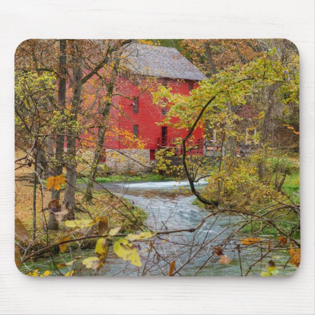 Alley Through The Woods Mouse Pad (Front)