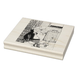 Alleyway Rat 🐀  Rubber Stamp