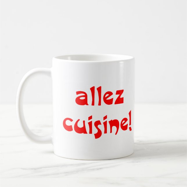 allez cuisine coffee mug (Left)