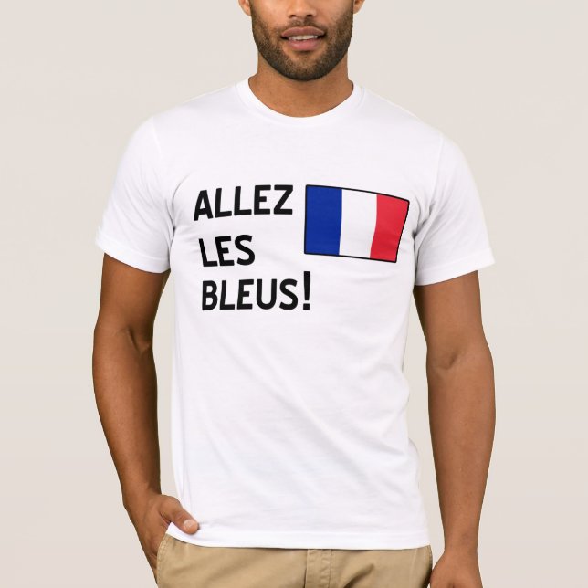 Allez Les Bleus T-Shirt (Front)