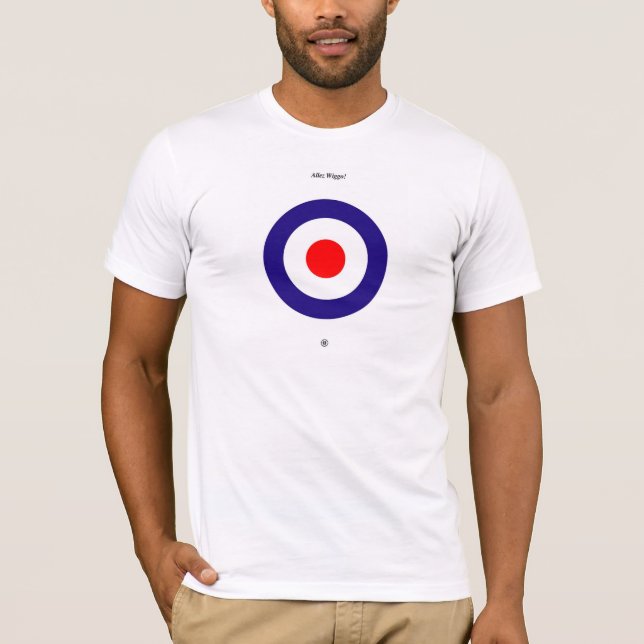 Allez Wiggo! Bradley Wiggins MOD TDF cycling T-Shirt (Front)