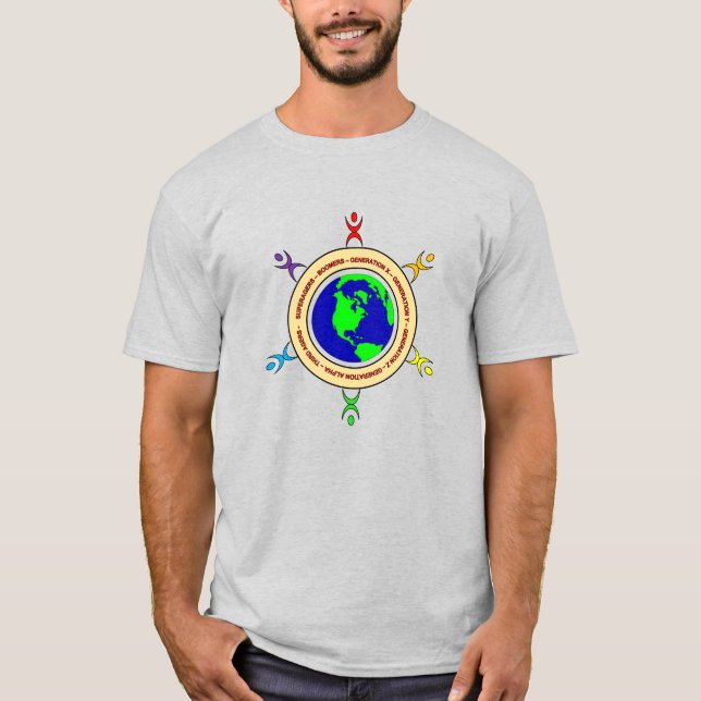 ALLGENERATIONS Men's T-Shirt (Front)