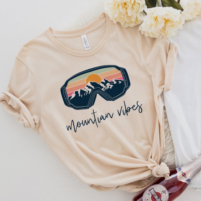 ALLIE Ski Snowboarding Mountain Vibes Bachelorette T-Shirt (Creator Uploaded)