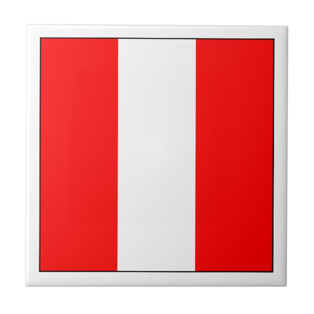 Allied Flag Number 7 Tile (Front)